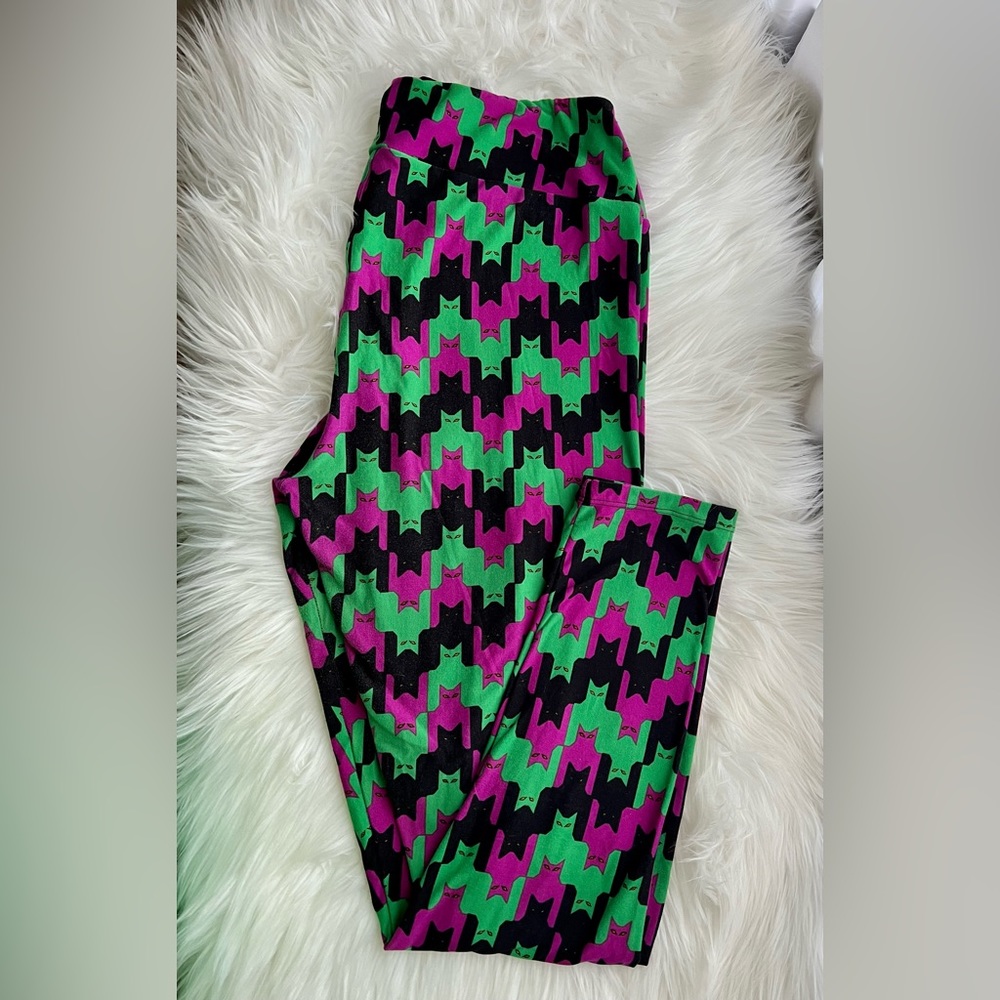 LuLaRoe Halloween Bat Leggings
